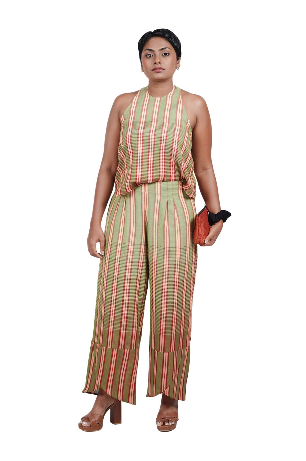 Sandya Halter-neck Top