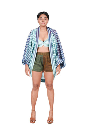 Rakitha Ruffled cotton bra top