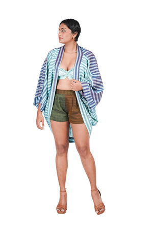 Rakitha Ruffled cotton bra top