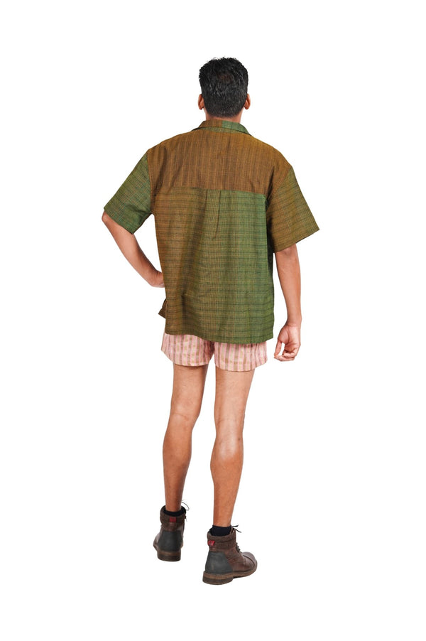 Nīla Boxy Jacquard Shirt