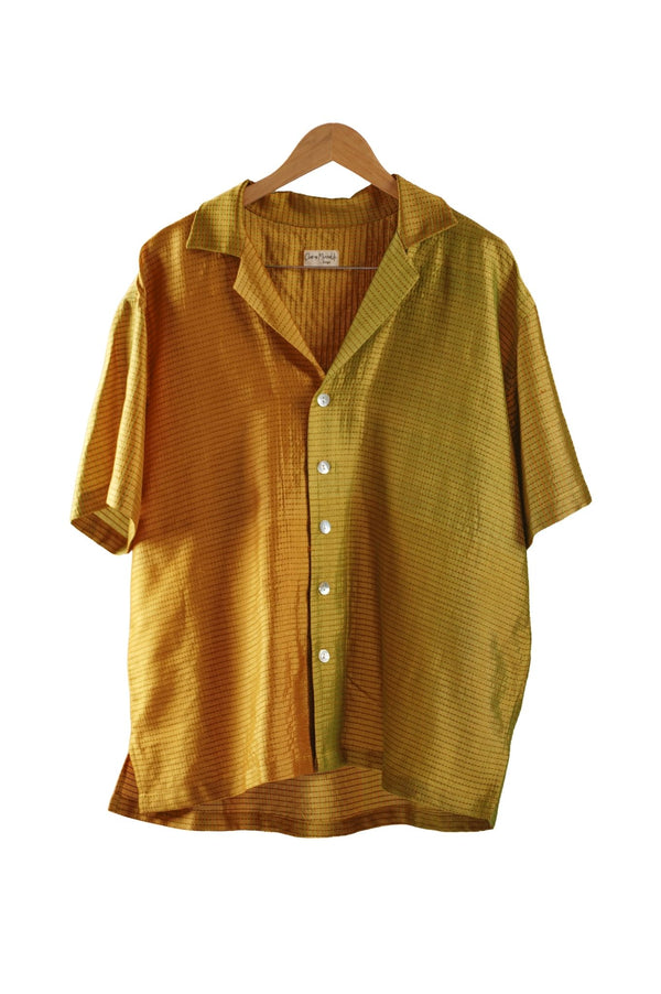 Sovanna Boxy Jacquard Shirt
