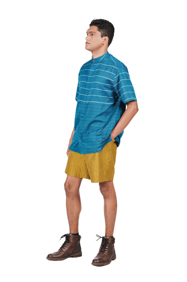 Spice Cotton Handloom Shorts